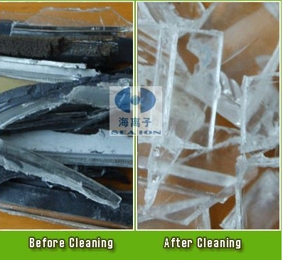 अपशिष्ट प्लास्टिक पीसी कार लैम्पशेड फिल्म और पेंट डिटर्जेंट