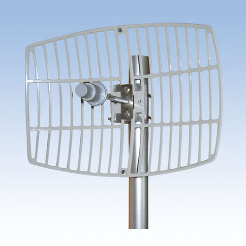 Silver 2.4Ghz Grid Parabolic Antenna