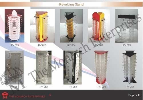 Optical Table Top Revolving Stands