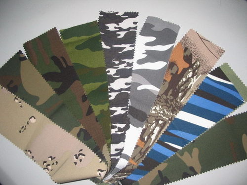 Camouflage Print Fabric