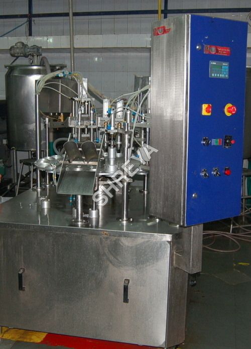 Ice Cream Tub Filling Machine