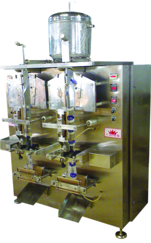 Double Head Fully Automatic Pouch Fill And Seal Machine