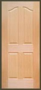 Elegant Teak Veneer Doors