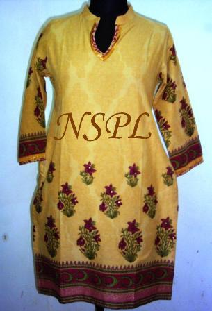 Casual Long Kurta at Best Price in Jaipur, Rajasthan | Nspl Impex