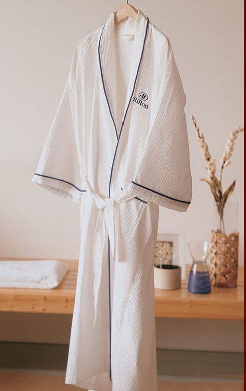 Cotton Waffle Bathrobe