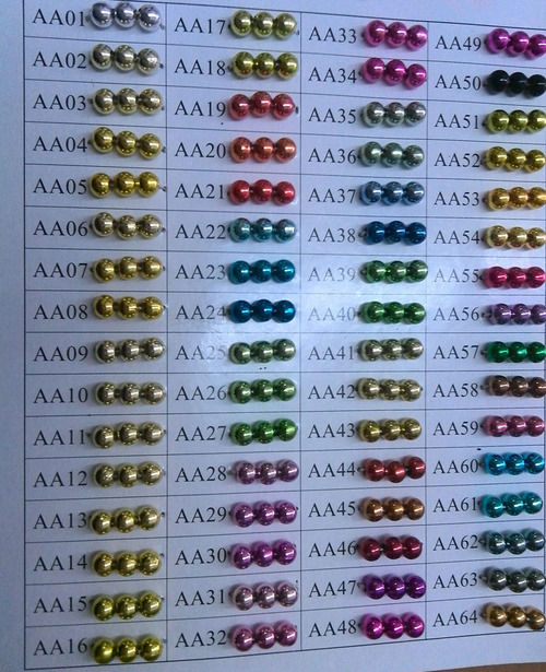 Ccp Electroplate Beads Color Card