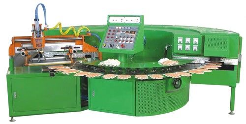 Semi-Automatic 1 Color Rotary Screen Printing Machine