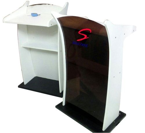 Stylish Wooden And Acrylic Podium Sp-510 Capacity: 100 Kilogram(Kg)