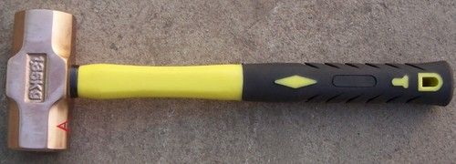 Non Sparking Brass Fiberglass Sledge Hammer