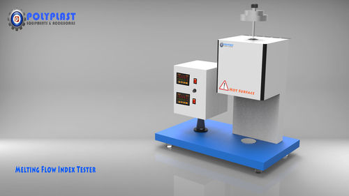 Melt Flow Index Tester - Carbon Steel Extruder Tube, Heated Design with Interchangeable Jet and Piston