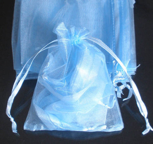 Mixed Colorful 9x6.6inch(23x17cm) Organza Bag Pouch For Gift Jewelery Solid Color