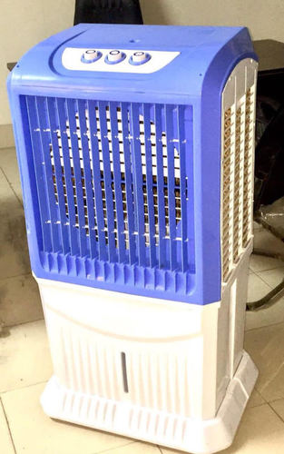 High Speed Air Cooler - 55 Litre Capacity, 16-Inch Tower Design with Wheels & Trolley