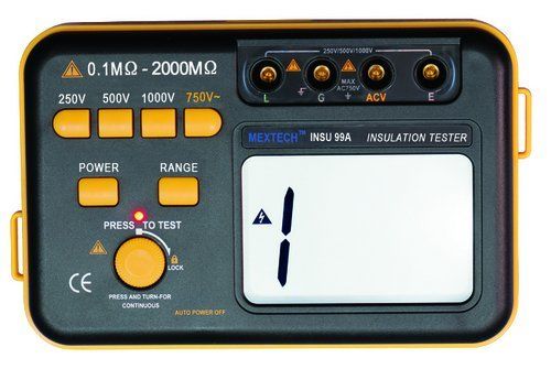 Insulation Tester Model: INSU 99A