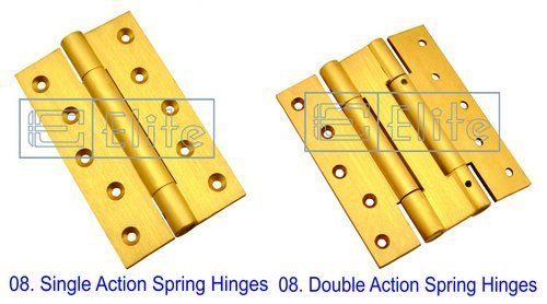 Brass Spring Hinges - Premium Quality Brass Material, Various Sizes Available | High Durability, Versatile Design Options