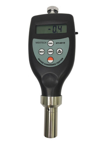 Shore Hardness Tester - Digital Durometer Pocket Size Model with Integrated Probe | 10~90H Measurement Range, RS232C Interface, Low Battery Indicator, Auto Off Feature