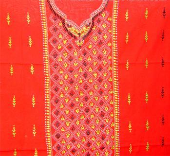 Hand Embroidered (Kantha Work) Ladies Kurti