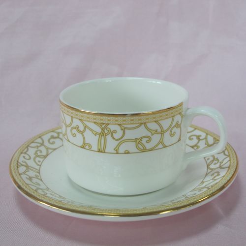 Porcelain Coffee Cup And Saucer