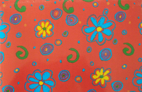 Flower Type Gift Wrapping Paper Printing