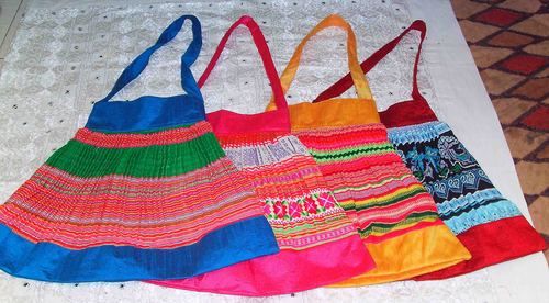 Silk Skirt Bags