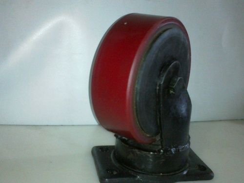 Cast Iron Polyurethane Wheels Solid