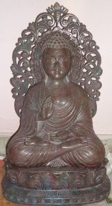 marble buddha statue