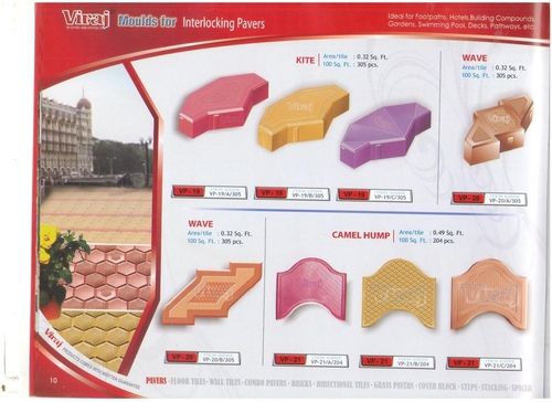 Paver Interlocking Moulds