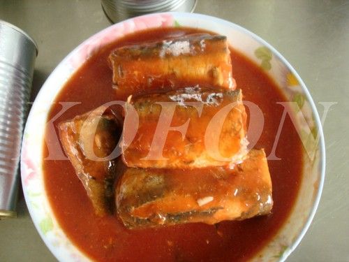 Canned Sardine - High Quality in Tomato Sauce, 425g with EO Lid and 3-Year Shelf Life