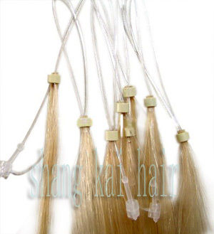 Micro Ring Chinese And Indian Human Hair Extensions