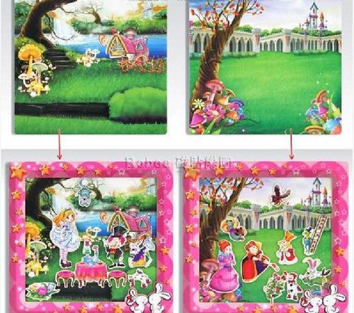 Bobea Magnetic Picture Frame-Alice in Wonderland