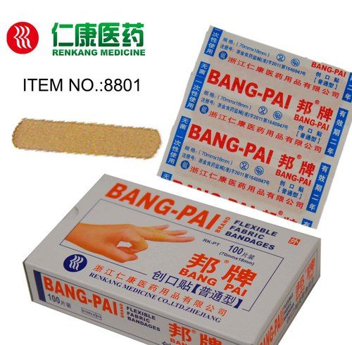 Band-Aid Brand Flexible Fabric Adhesive Bandages for Wound Care & First Aid  Adhesive Bandages - China Silk Plaster, Disposable Adhesive Plaster