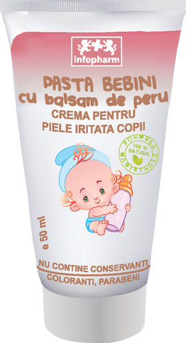 Pasta Bebini With Peru Balsam Cream For Baby'S Skin