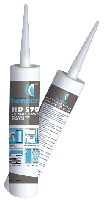 HD-570 Neutral Silicone Mold Resistant Sealant