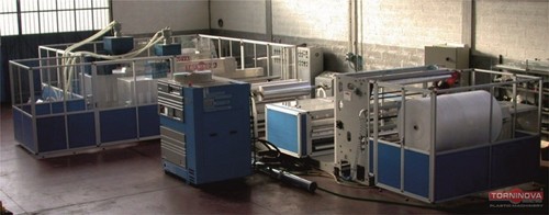 पॉलीबोल - इन-लाइन मोनो-एक्सट्रूज़न, मीडियम/लो प्रोडक्शन स्पीड और आउटपुट