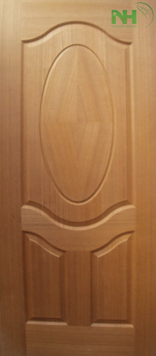 HDF Door Skin - Natural Veneer, Engineered Veneer, Melamine Options | Variety of Designs, Shapes, Sizes, and Colors