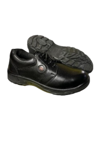 Leather Safety Shoes - Color: Black