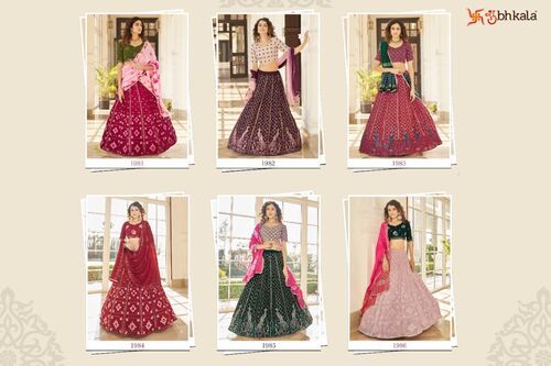 Designer Semi Stitched Lehenga Choli - Women - 1765052905