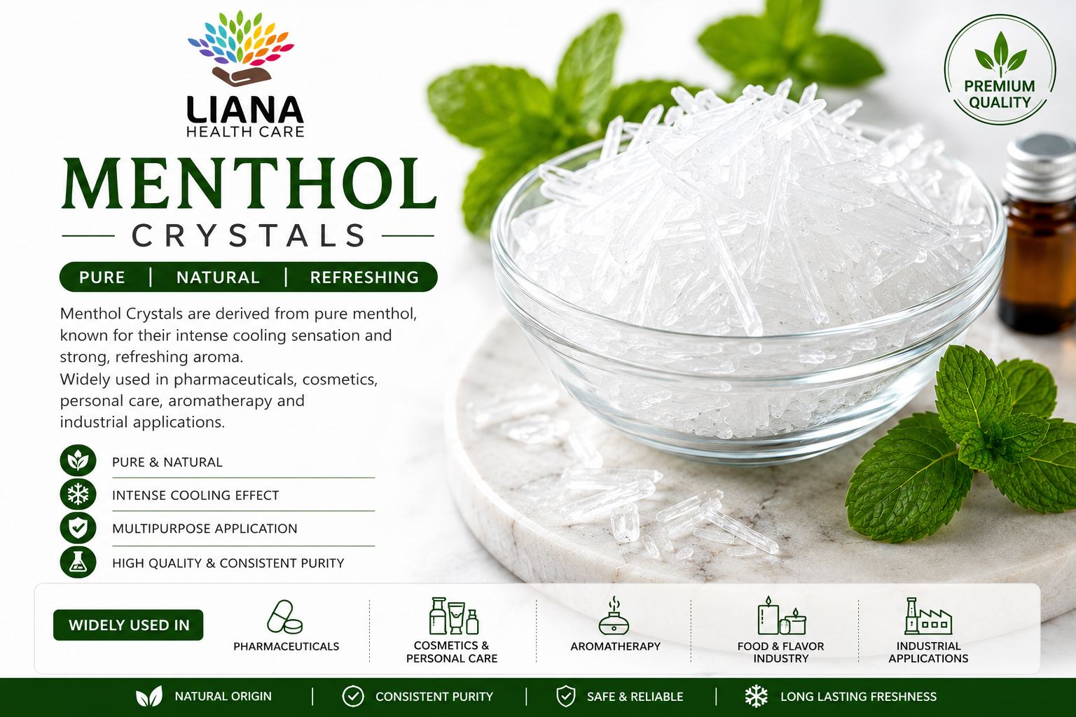 Menthol Crystal - Age Group: Adults