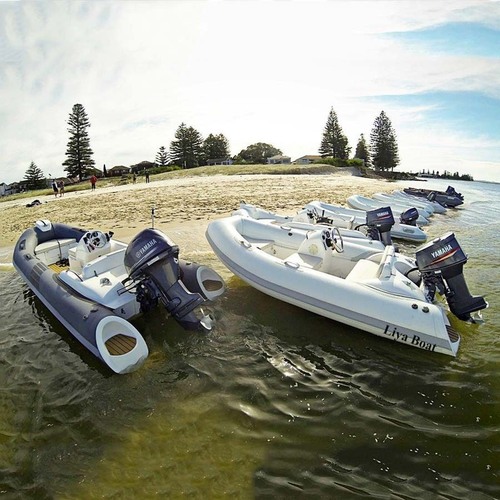 3.3 Meter Mini Rib Inflatable Boat - PVC/ORCA Hypalon Material 11ft Length | 5 Seats 495kg Load Capacity Ideal for Fishing and Leisure