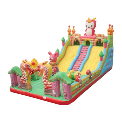 Outdoor Giant Inflatable Slide For Children - Material: Pvc