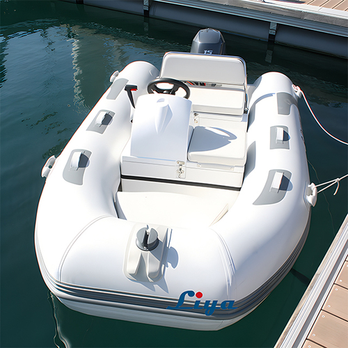 3.3 Meter Mini Rib Inflatable Boat - PVC/ORCA Hypalon Material, 11ft Length | 5 Seats, 495kg Load Capacity, Ideal for Fishing and Leisure