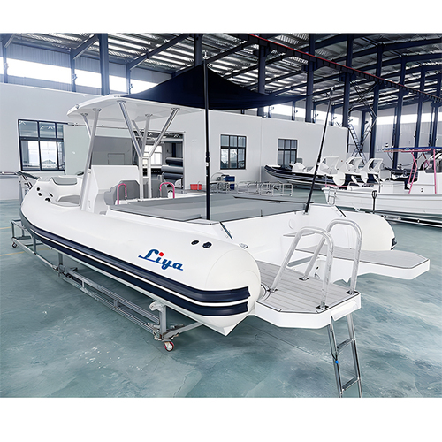 Liya Rigid Inflatable Boat - 7.5m PVC/ORCA Hypalon, 1800kg Capacity | 16 Seats, V-Shaped Hull, Ideal for Fishing and Leisure