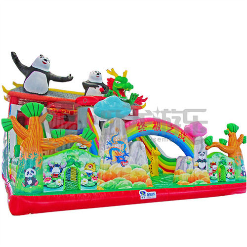 Outdoor Inflatable Castle Bouncy Castle - Material: Pvc