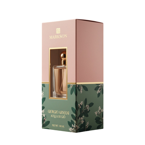 100Ml Premium Window Perfume Boxes - Finishing: Glossy Lamination