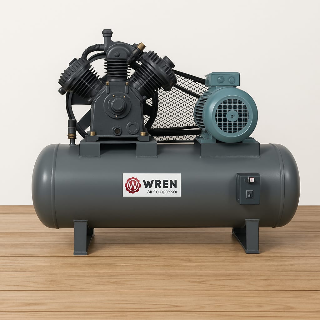 Single Stage Air Compressor Wv-0.67/8 - Air Tank Capacity: 250 Liter (L)