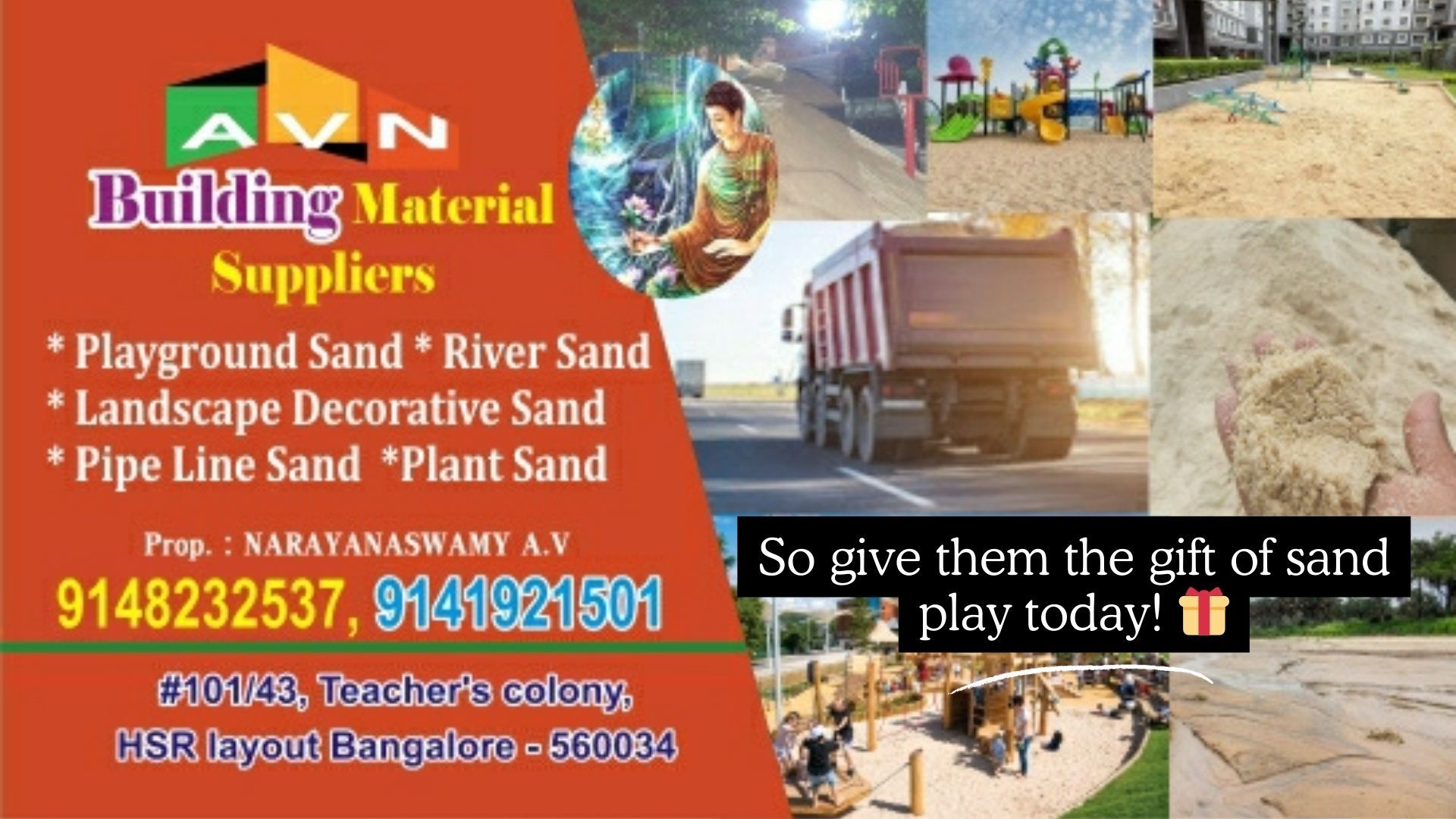 Environmentally Friendly Children's Playground Sand