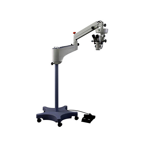 Operating Microscope - Rust Resistant Metal, Polished Finish | Advanced Optics with LED Illumination, Ergonomic Design for Precise Outpatient Ophthalmic Procedures