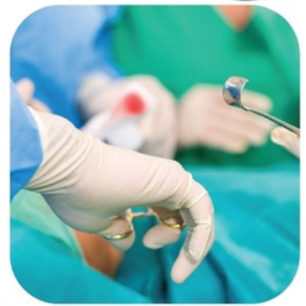 Pre Powdered Latex Surgical Gloves - Application: Hospital Use