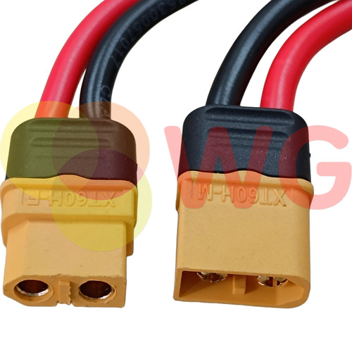 E-Scooty Xt60 Battery Connector Set W/Wires - Application: Electric Two Wheeler