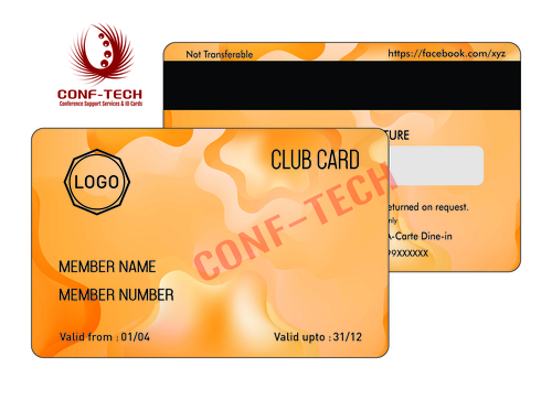 Membership Card - Durable PVC Material | Superior Quality, Customized Design, Versatile Usage