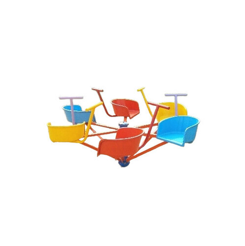 Merry-Go-Round 6 Seat (Frp Seat) - Color: Multicolor
